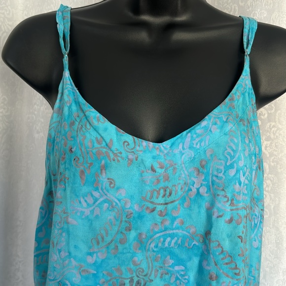 KREATION TROPICAL PRINT DRESS SZ: XL - Picture 4 of 7